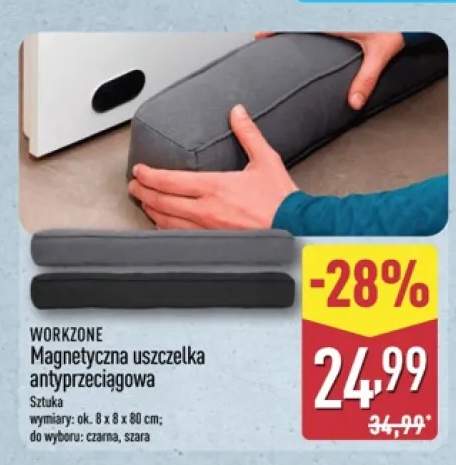 Magnetyczna uszczelka antyprzeciągowa WORKZONE