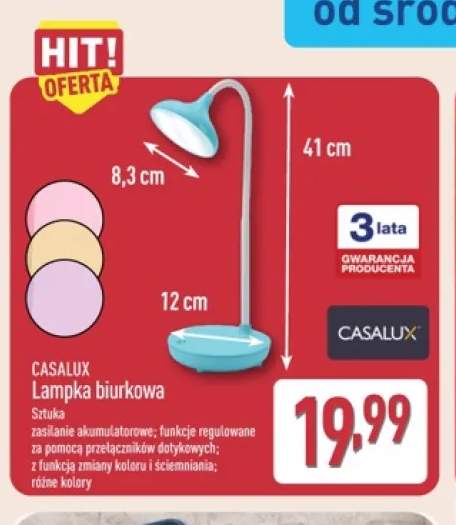 Lampka biurkowa CASALUX
