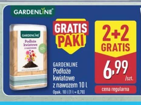 Podłoże kwiatowe z nawozem Gardenline