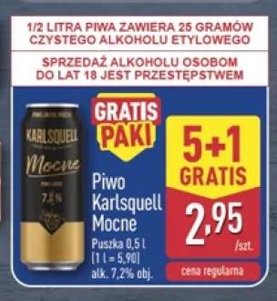 Piwo Karlsquell Mocne