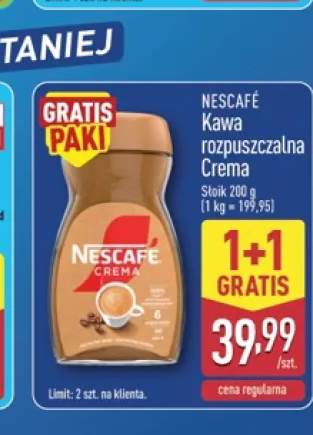 Kawa rozpuszczalna Crema Nescafe