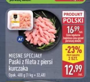 Paski z fileta z piersi kurczaka Mięsne Specjały