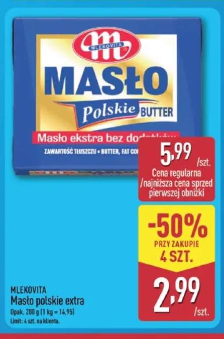 Masło polskie extra Mlekovita