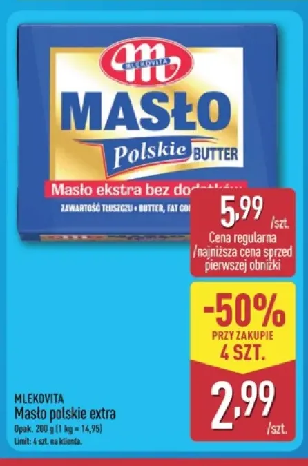 Masło polskie extra Mlekovita