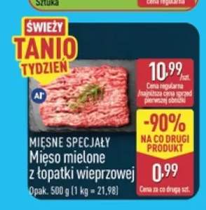 Mięso mielone z łopatki wieprzowej Mięsne Specjały