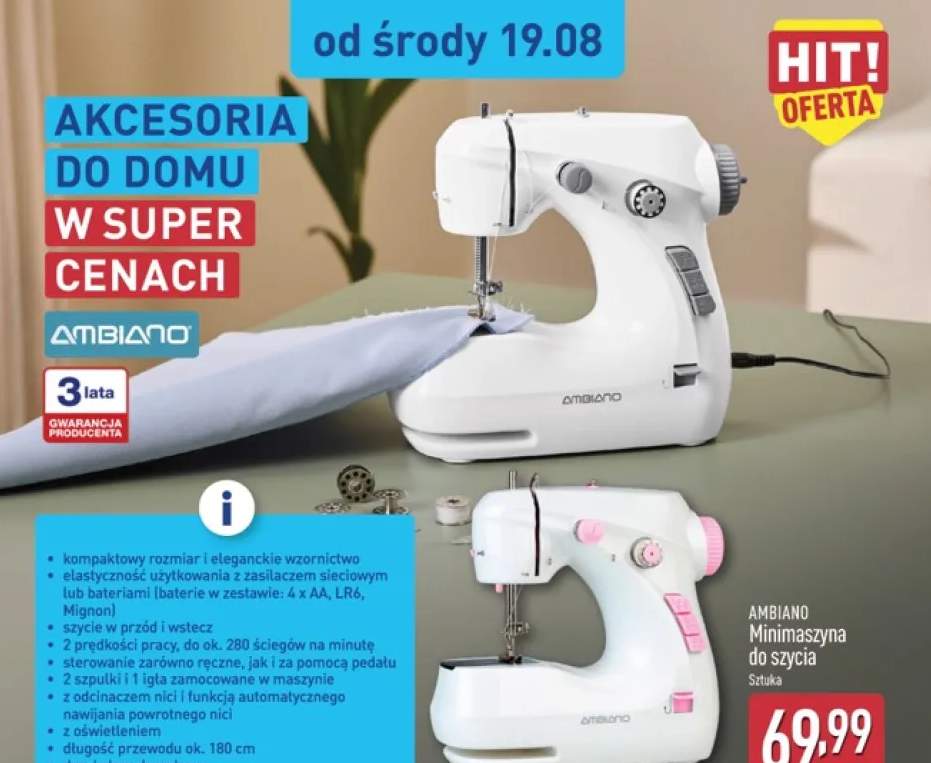 maszyna do szycia zabawka