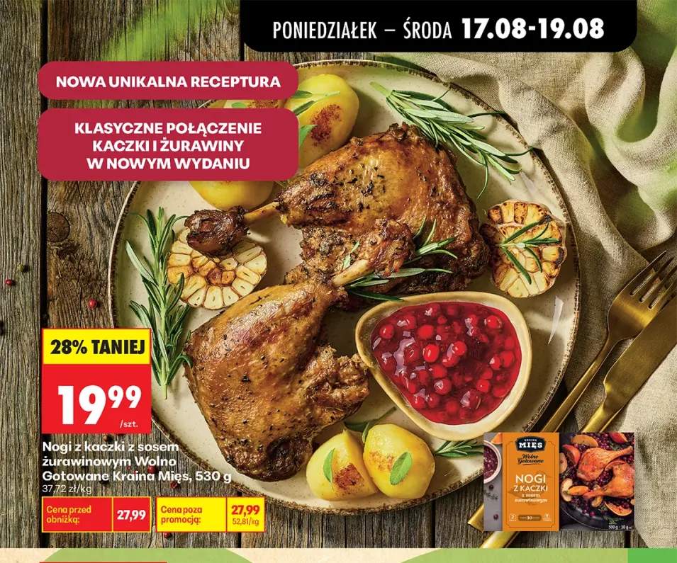 kaczka wolno gotowana