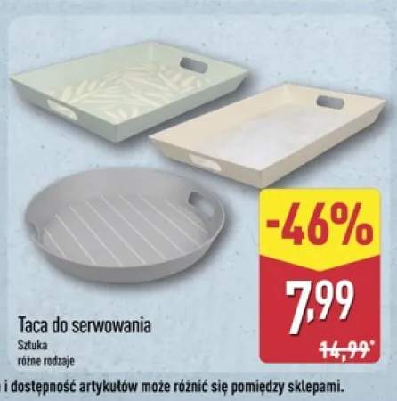 Taca do serwowania