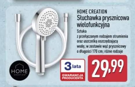 Słuchawka prysznicowa wielofunkcyjna Home Creation