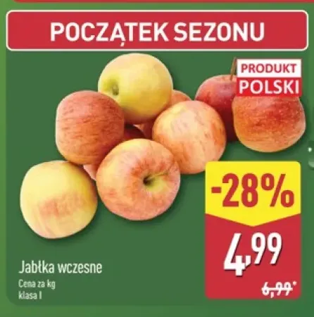Jabłka wczesne