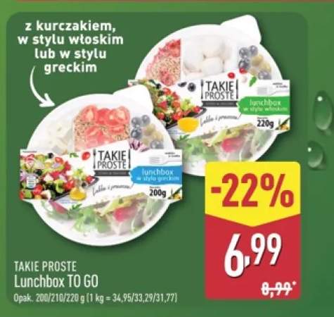 Lunchbox TO GO z kurczakiem Takie Proste +2 warianty