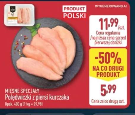 Polędwiczki z piersi kurczaka Mięsne Specjały
