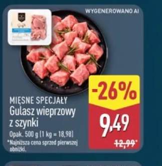 Gulasz wieprzowy z szynki Mięsne Specjały