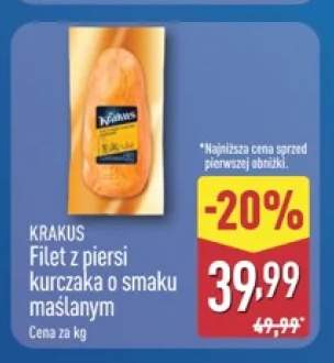 Filet z piersi kurczaka o smaku maślanym Krakus