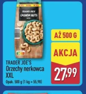 Orzechy nerkowca XXL Trader Joe's