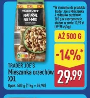 Mieszanka orzechów XXL Trader Joe's