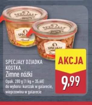 Zimne nóżki kurczak w galarecie Specjały Dziadka +1 wariant