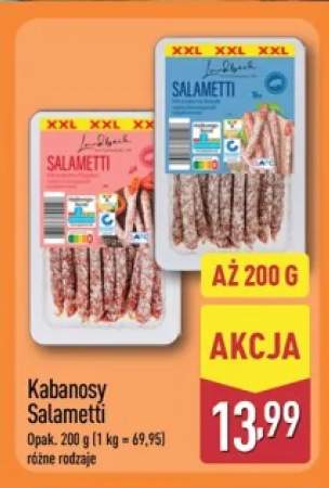 Kabanosy Salametti Paprika Landbeck +1 wariant