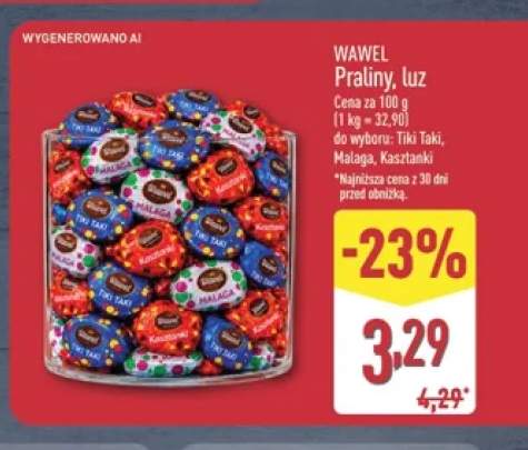Praliny Wawel Tiki Taki +2 warianty
