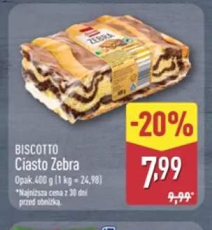 Ciasto Zebra Biscotto