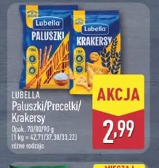 Paluszki Lubella +2 warianty