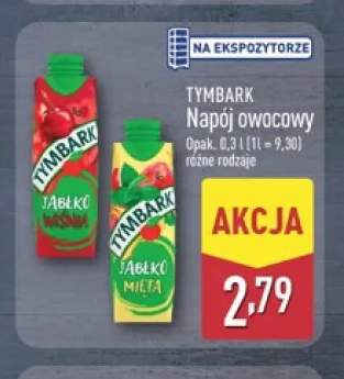 Napój owocowy Tymbark jabłko wiśnia +1 wariant