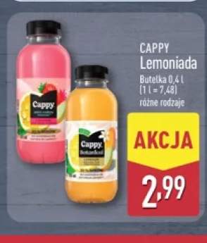Lemoniada Cappy zero cukru +1 wariant