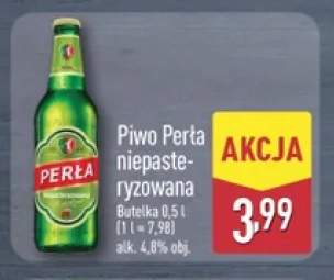 Piwo Perła niepasteryzowana