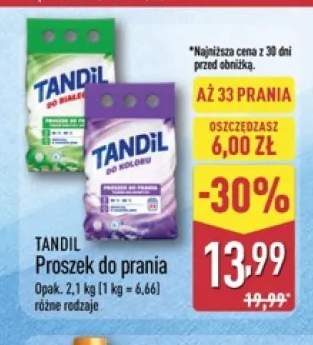 Proszek do prania do białego Tandil +1 wariant