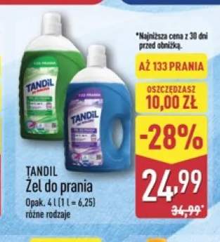 Żel do prania do koloru Tandil +1 wariant