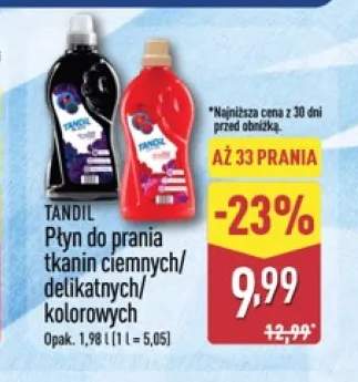 Płyn do prania tkanin delikatnych Tandil +2 warianty