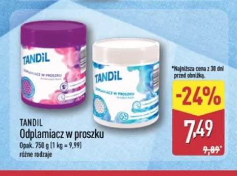 Odplamiacz w proszku do kolorowych tkanin Tandil +1 wariant