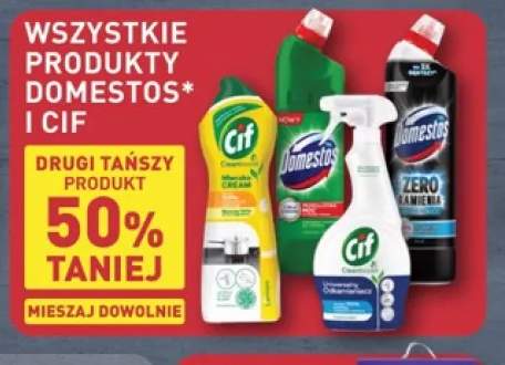 Produkty Domestos i Cif +4 warianty