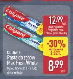 Pasta do zębów Colgate Max Fresh +1 wariant