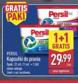 Kapsułki do prania Persil 4in1 Discs Color +1 wariant