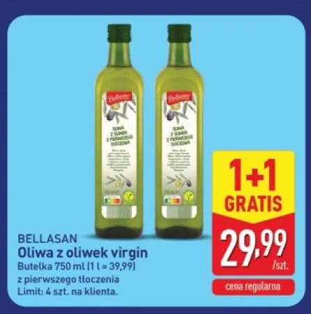 Oliwa z oliwek virgin z pierwszego tłoczenia Bellasan