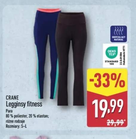 Legginsy fitness CRANE