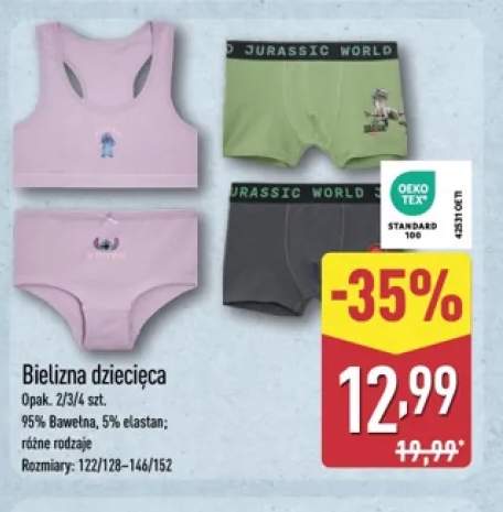 Bielizna dziecięca