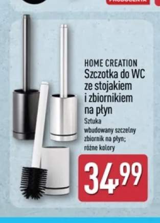 Szczotka do Wc ze stojakiem i zbiornikiem na płyn Home Creation