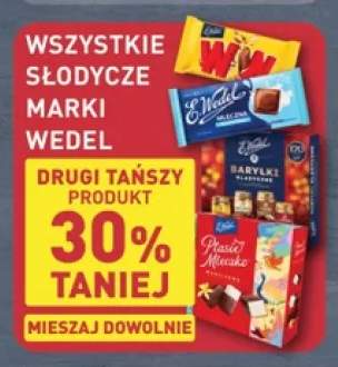 Słodycze marki Wedel +4 warianty