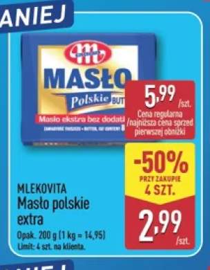 Masło polskie extra Mlekovita