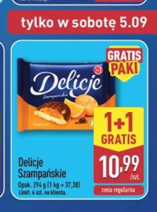 Delicje Szampańskie pomarańczowe