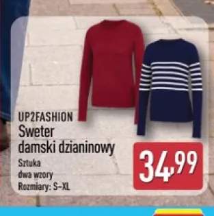 Sweter damski dzianinowy UP2FASHION