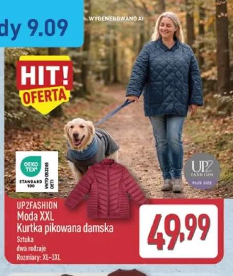 Kurtka pikowana damska UP2FASHION Moda XXL