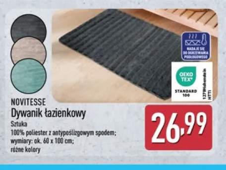 Dywanik łazienkowy Novitesse 60x100 cm