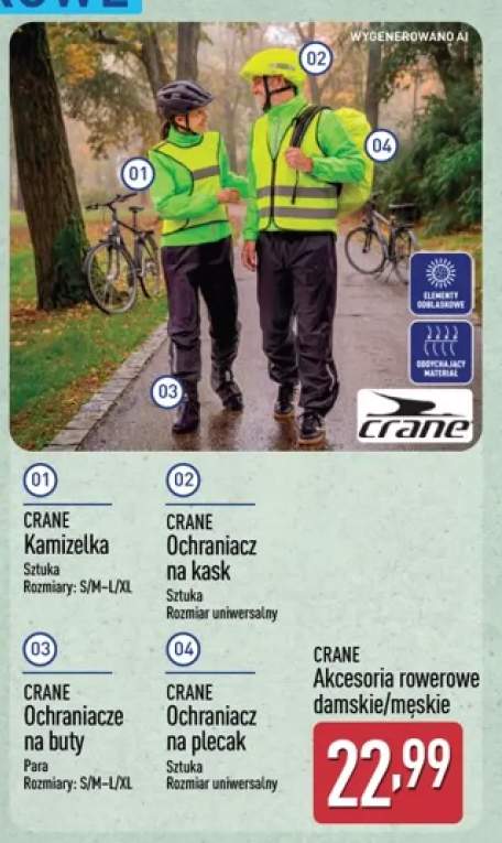Ochraniacz na kask Crane +3 warianty