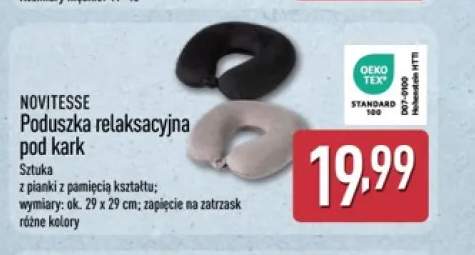 Poduszka relaksacyjna pod kark Novitesse