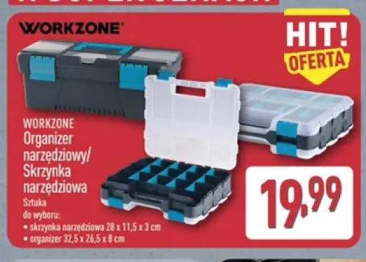 Skrzynka narzędziowa Workzone +1 wariant
