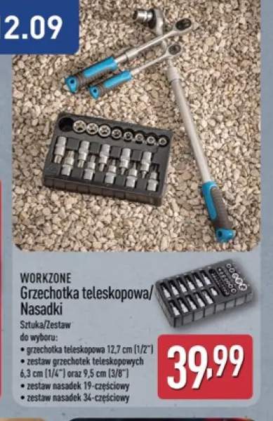 Grzechotka teleskopowa Workzone +3 warianty