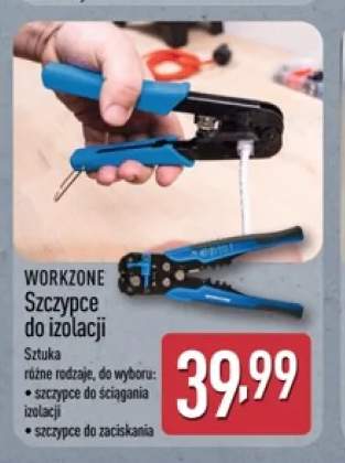 Szczypce do ściągania izolacji Workzone +1 wariant